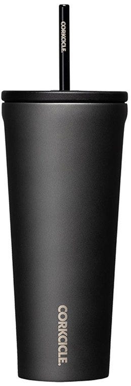 Cold Cup w/ Straw 710ml Ceramic Slate