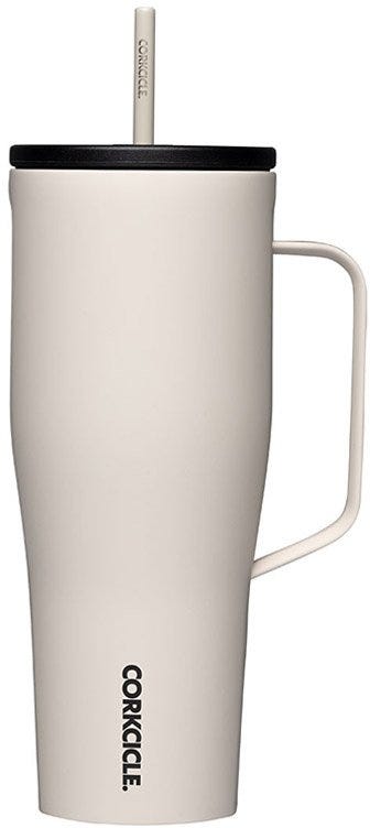 Cold Cup XL w/ Straw 887ml Latte