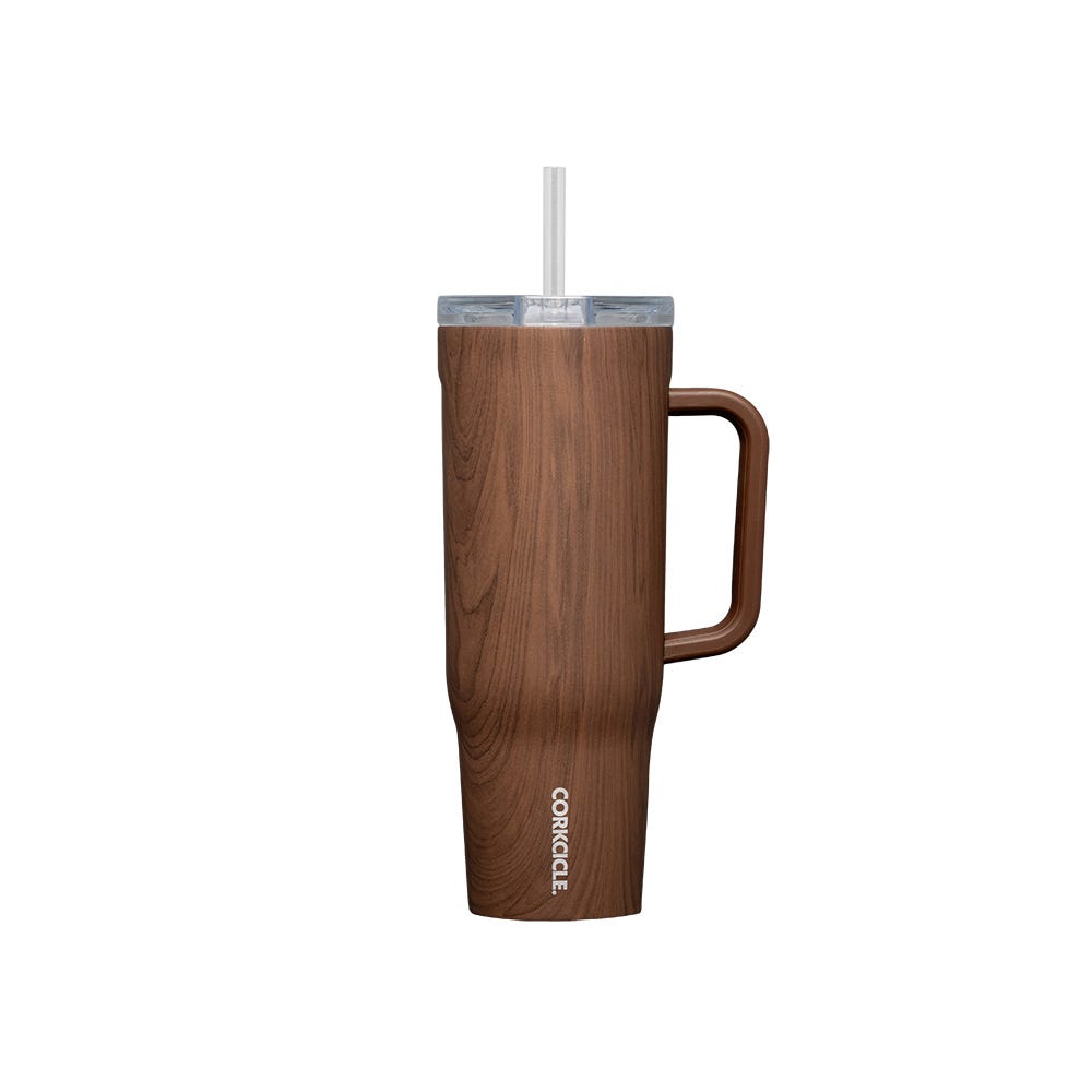 Cruiser Straw Cup 1.2L Walnut Wood