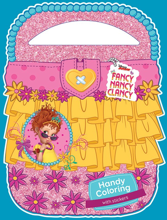 Fancy Nancy-Handy coloring (Purse)
