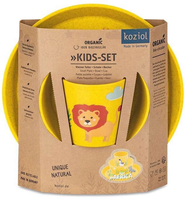 CONNECT AFRICA SMALL PLATE + BOWL + CUP