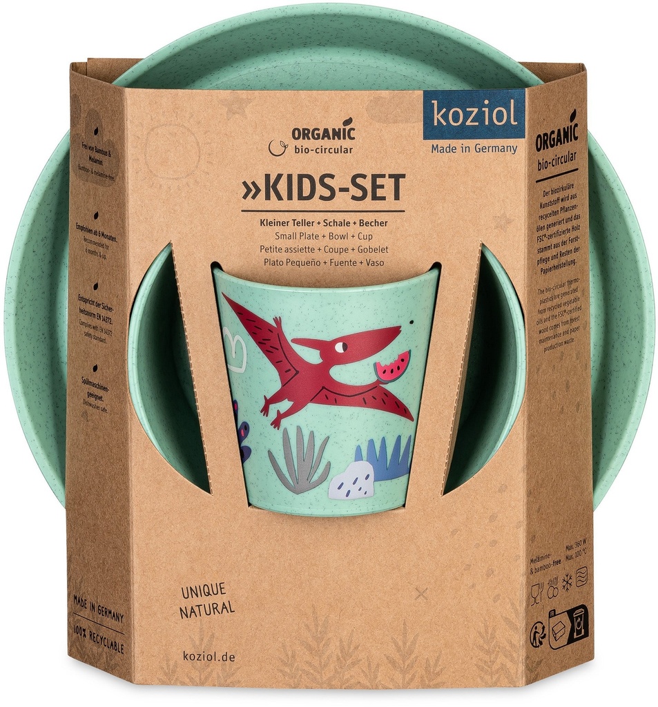 Connect Rex Small Plate + Bowl + Cup