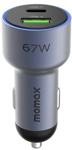 MOMAX MOVE 67W DUAL PORT CAR CHARGER