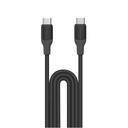 Momax 1-Link Flow 60W Usb-C To Usb-C Cable 1.2M (Color: Black)