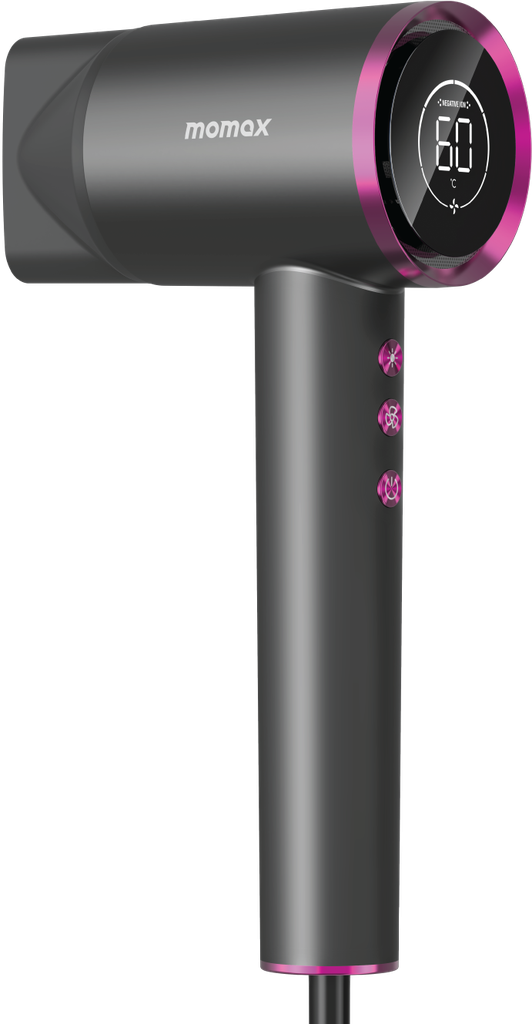 Momax Ultra Hair Ultra-Speed Ion Hair Dryer (Color: Purple)