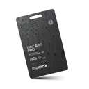 MOMAX PINCARD MINI FINDMY GPS TRACKER WITH WIRELESS CHARGING (Color: BLACK)