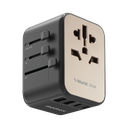 Momax 1World Pd35W 5 Ports Ac Travel Charger Titanium