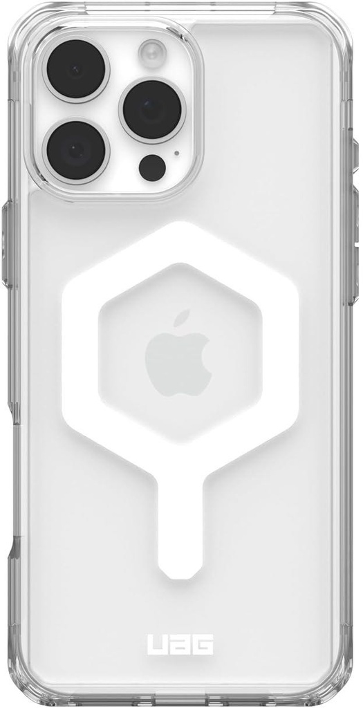 UAG Plyo Magsafe iPhone 16 pro max Ice/White,Armor Shell and Impact-Resistant Soft Core,8 Ft/5.4 Me