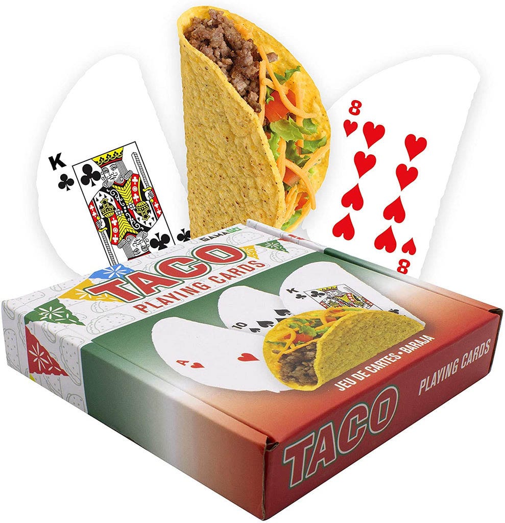 Taco Playing Cards