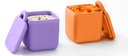 OmieDip 2pcs Purple & Orange