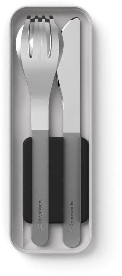 Slim Box Cutlery Black SS