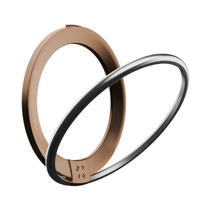 MOMAX MAGNETIC PHONE RING ROSE GOLD
