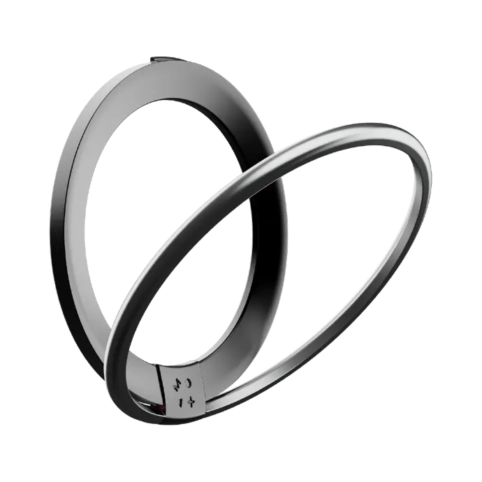 MOMAX MAGNETIC PHONE RING BLACK