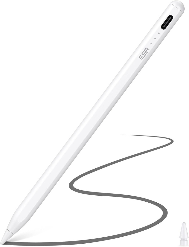 ESR Common Digital Pencil-White-Carbon Fiber Nib