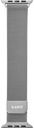 LAUT Steel Loop for AppleWatch 49/45/44/42mm- Silver