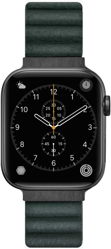 LAUT NOVI LUXE for Apple Watch 42/44/45/49mm - Pine Green