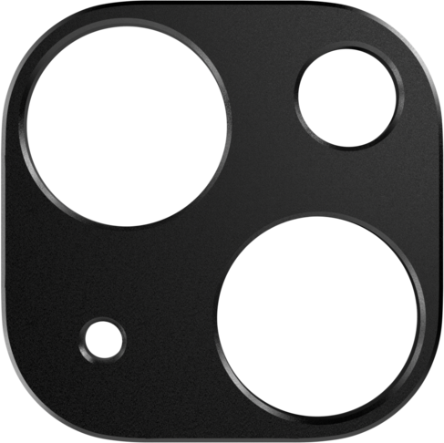 SwitchEasy Lenshield Aluminum Camera Lens Protector For iPhone 13 Mini & 13 Black
