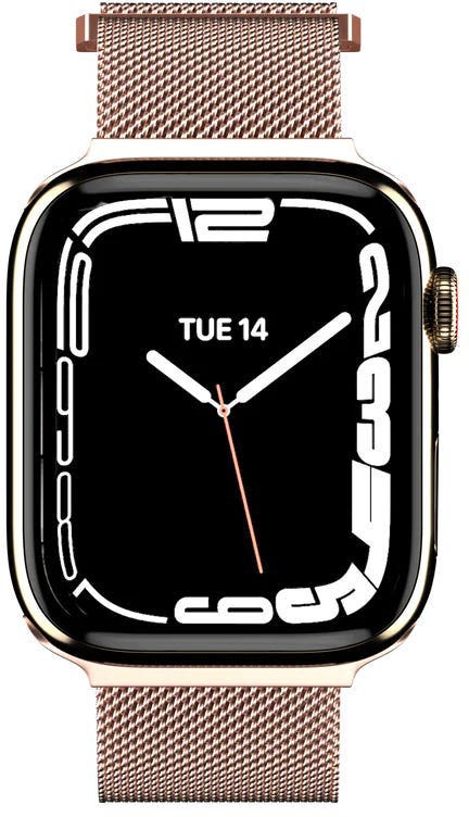 Switch Easy 2022 Mesh Stainless Steel Watch Loop with magnetic clasp For Apple Watch 38/40/41mm - R