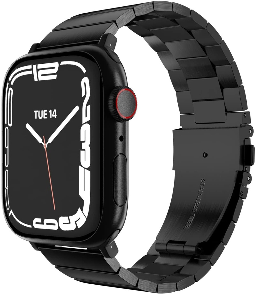 Maestro Stainless steel band for Apple Watch 42/44/45/49mm-Black