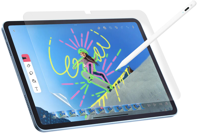 Switcheasy Glass Defender Anti-Blue Light Screen Protector For 2022 iPad 10th Gen Transparent