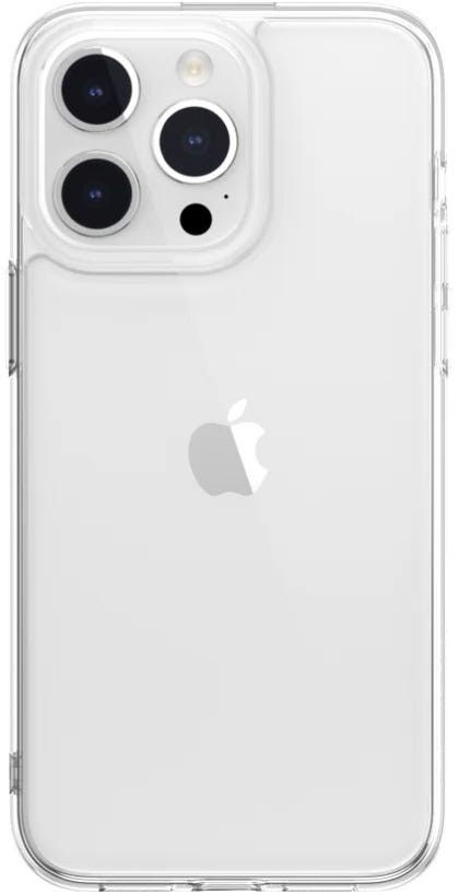 Switcheasy Crush Clear Bumper Case For iPhone 15 6.7 Pro Max Transparent