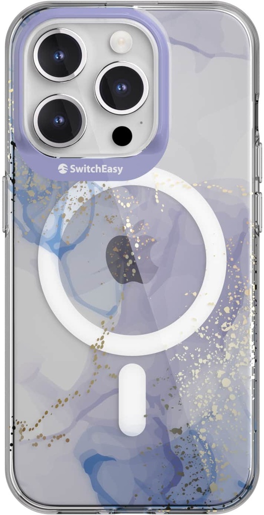 Switcheasy Artist M Double-Layer In-Mold Decoration Case with Magsafe For iPhone 15 6.1 Pro Veil