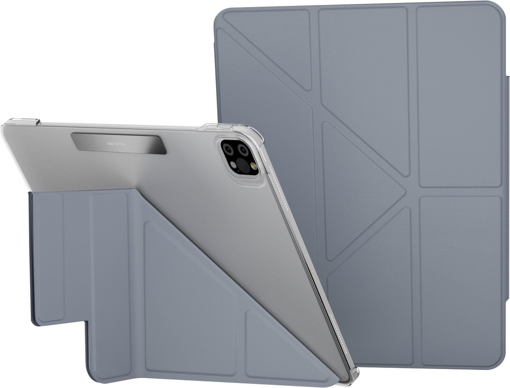 MagEasy Folding Folio iPad Case for iPad Pro 12.9"_2022-2018 Blue