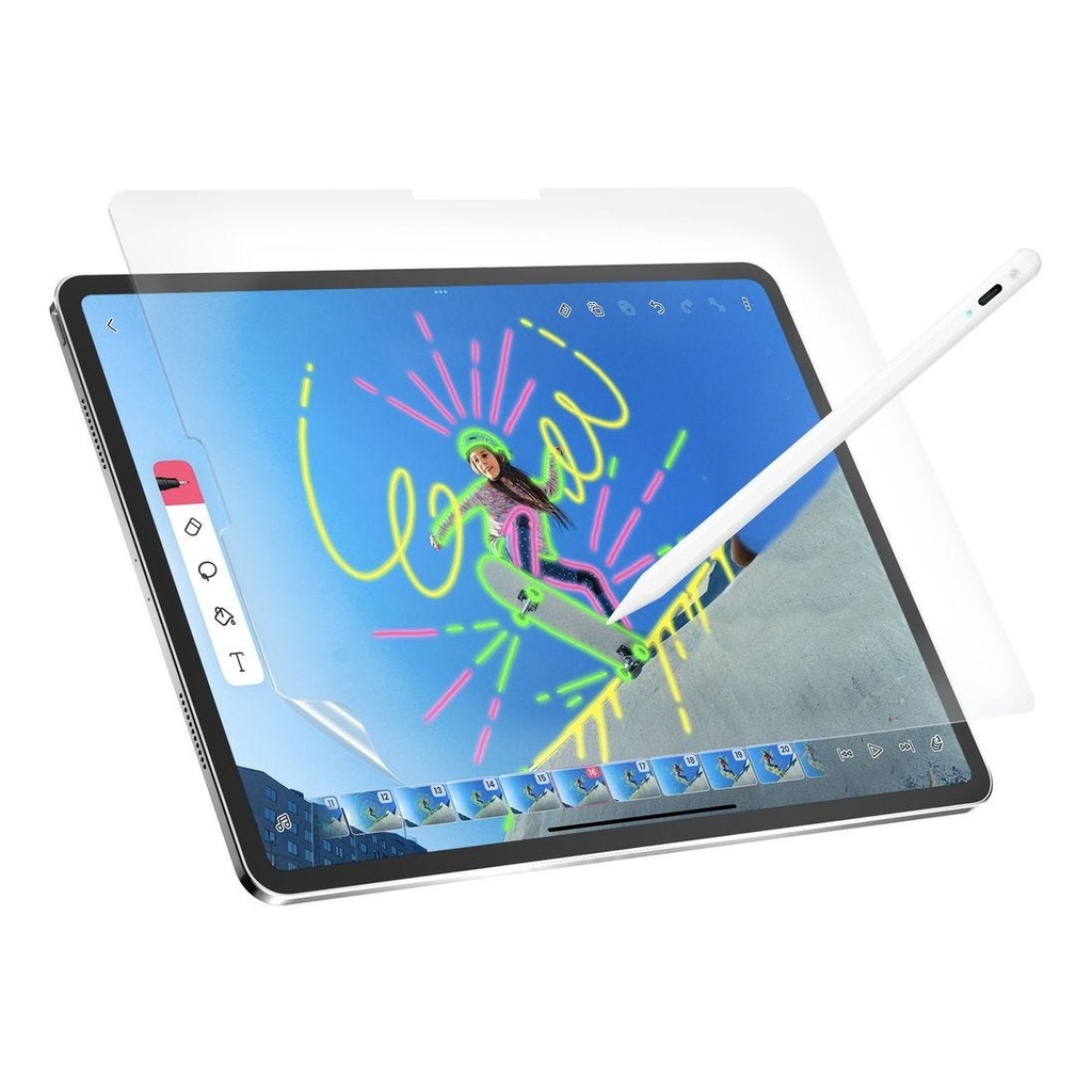 SwitchEasy Glass Defender Anti-Blue Light eyes Protection for 2024 iPad Air 11”, M2, Screen Protecto