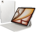 CoverBuddy Leather Magnetic Case for 2024 iPad Air 13"M2/2022~2018 iPad Pro 12.9" Fully compatible