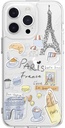 Switcheasy City M Hand-drawn Print Case with Magsafe For iPhone 15 6.7 Pro Max Paris