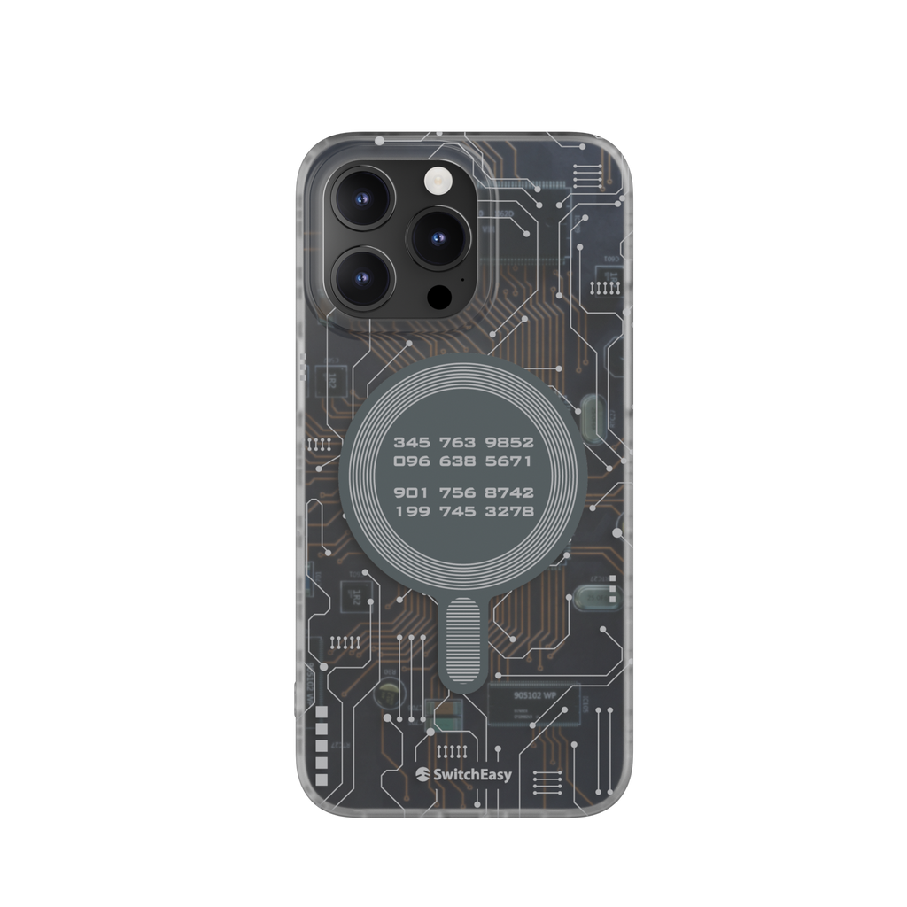 Switcheasy Aura M Pc + Tpu Magsafedrop Resistant Circuit For Iphone 15 Pro Max