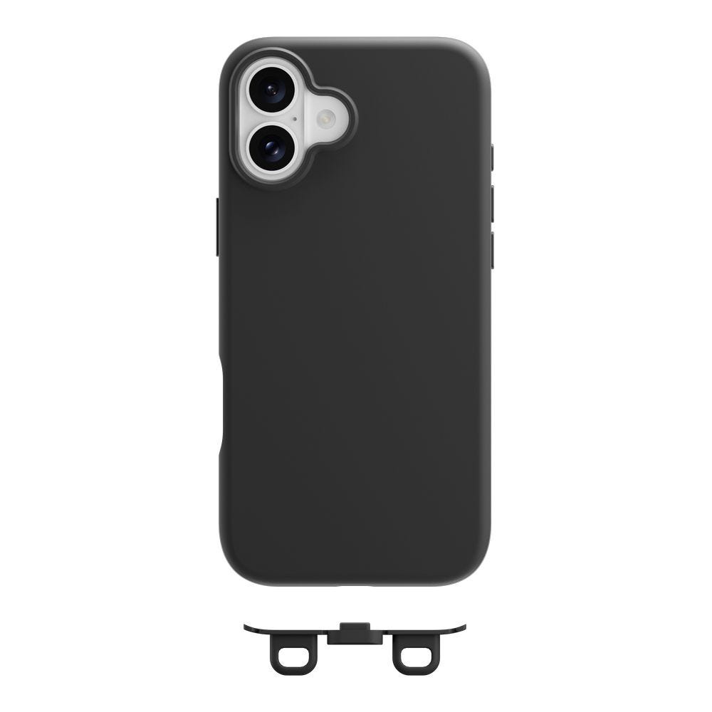Mageasy Vibrant Magsafe Shockproof Protective Case For 2024 Iphone 16 6.7, 16 Feet Drop Protection Black