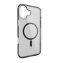 MAGEASY Bright MagSafe Never Yellowing Shockproof Clear Case for 2024 iPhone 16 6.7, 16 feet drop protection Luminous Ash