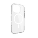 Mageasy Bright Magsafe Never Yellowing Shockproof Clear Case For 2024 Iphone 16 Pro, 16 Feet Drop Protection Transparent