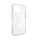 Mageasy Bright Magsafe Never Yellowing Shockproof Clear Case For 2024 Iphone 16 Pro, 16 Feet Drop Protection Luminous Clear
