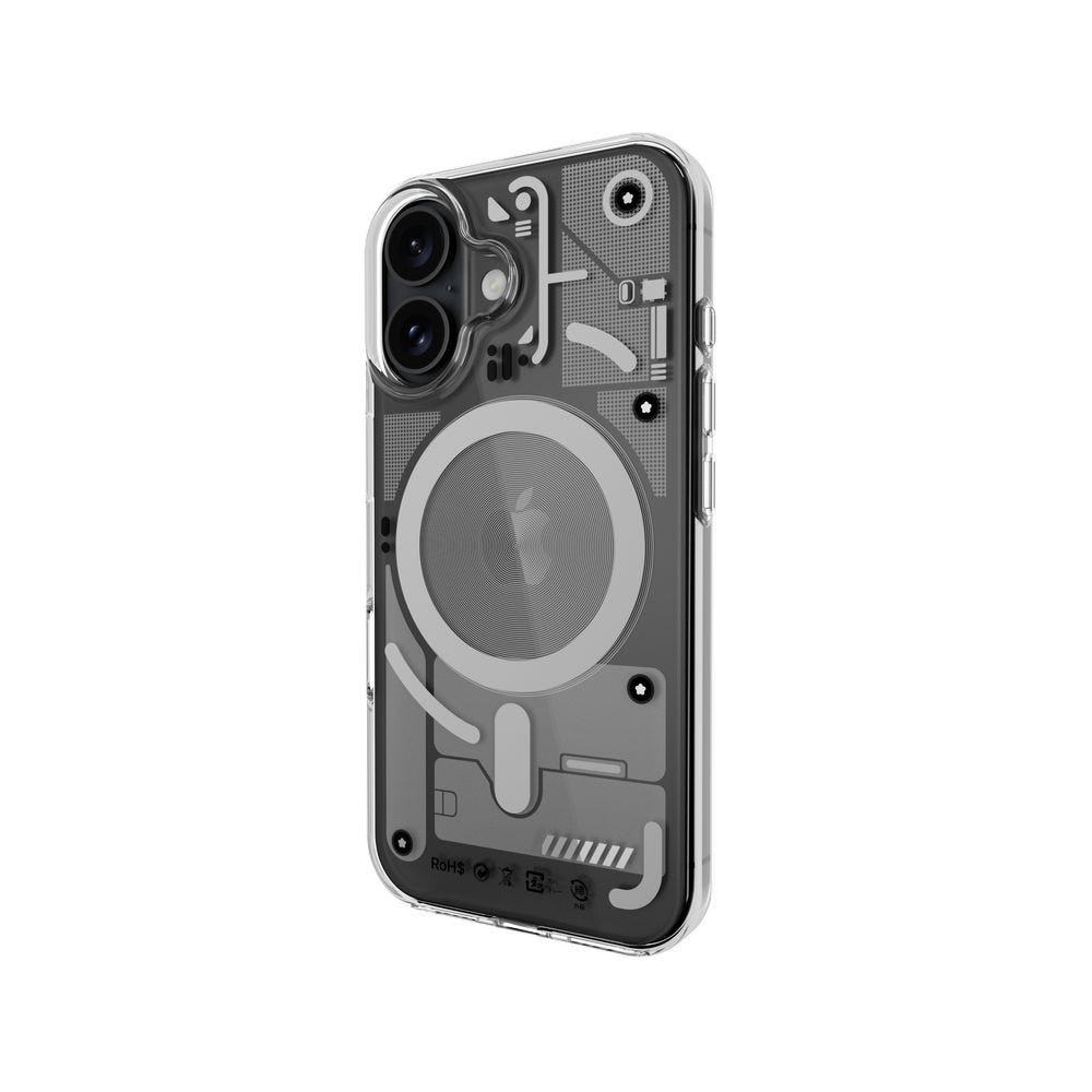 Mageasy X Ray Magsafe 3D Patterned Shockproof Case For 2024 Iphone 16 6.1