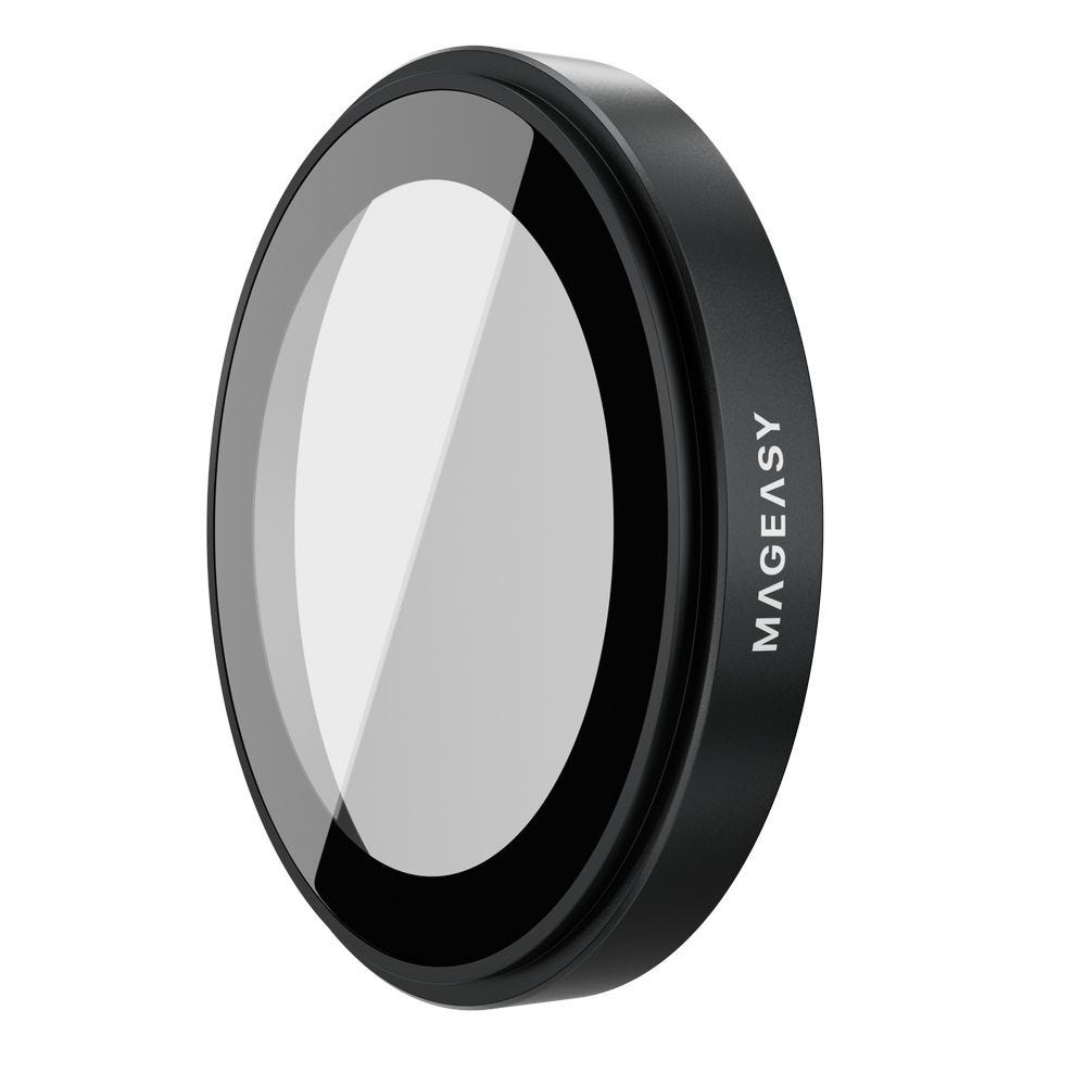 Mageasy Lenz Sapphire Lens Protector For 2024 Iphone 16 Pro/6.7 Pro Max, High Transparency Titanium Black
