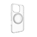 Mageasy 2-In-1 Magstand 360 Magsafe With Rotating Ring Holder Protective Case For 2024 Iphone 16 Pro,16 Feet Drop Protection Transparent
