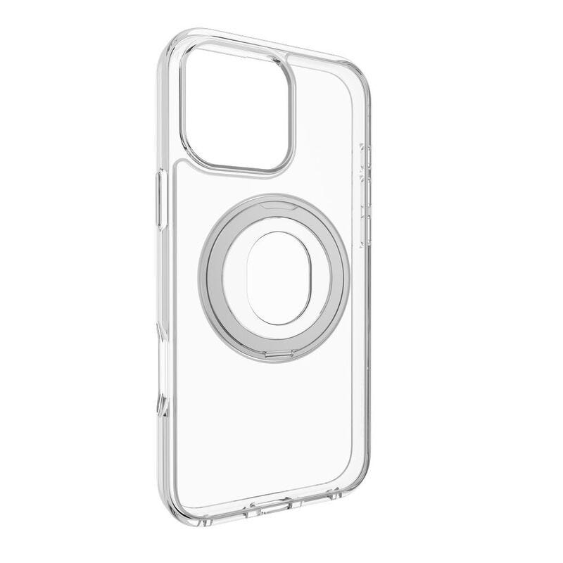 Mageasy 2-In-1 Magstand 360 Magsafe With Rotating Ring Holder Protective Case For 2024 Iphone 16 Pro Max,16 Feet Drop Protection Transparent