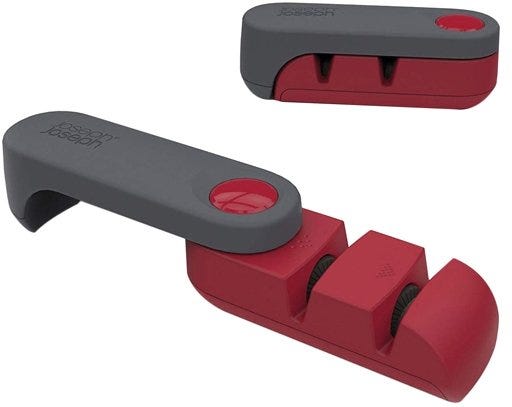 Rota FoldingKnifeSharpner&Honer-Grey/Red