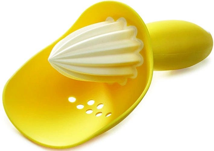 Catcher Citrus Reamer-Yellow/White