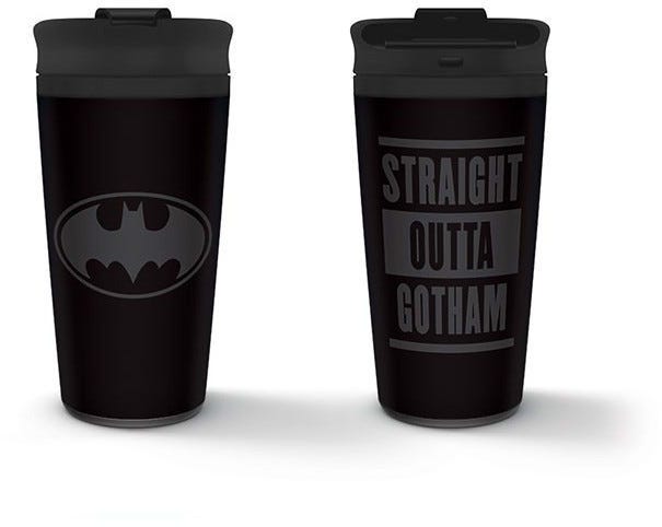 Batman - Straight Outta Gotham (Metal Travel Mug)