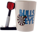 Darts Ceramic Shaped Handle Mug