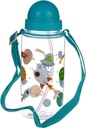 450ml Children'S Reusable Water Bottle With Flip Straw - Space Cadets