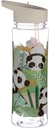 Reusable 550ml Plastic Water Bottle With Flip Straw - Pandarama