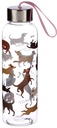 Catch Patch Dog 500ml Reusable Plastic Water Bottle With Metallic Lid