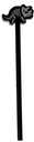 Dinosaur Pencil With Glow In The Dark Skeleton Eraser Topper
