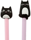 Feline Fine Black Cat Fine Tip Pen