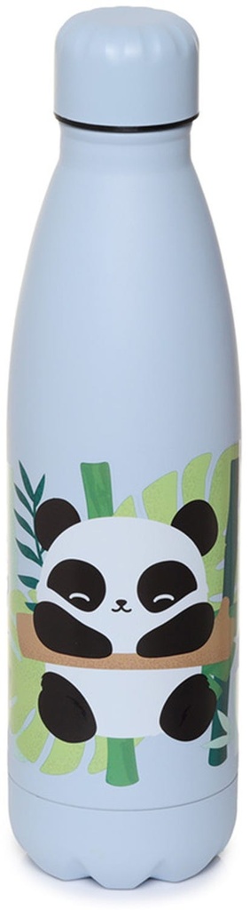 Pandarama Reusable Stainless Steel Hot & Cold Thermal Insulated Drinks Bottle 500Ml
