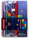 Game Over Ring Bound Notepad & Pencil Case 6 Piece Stationery Set